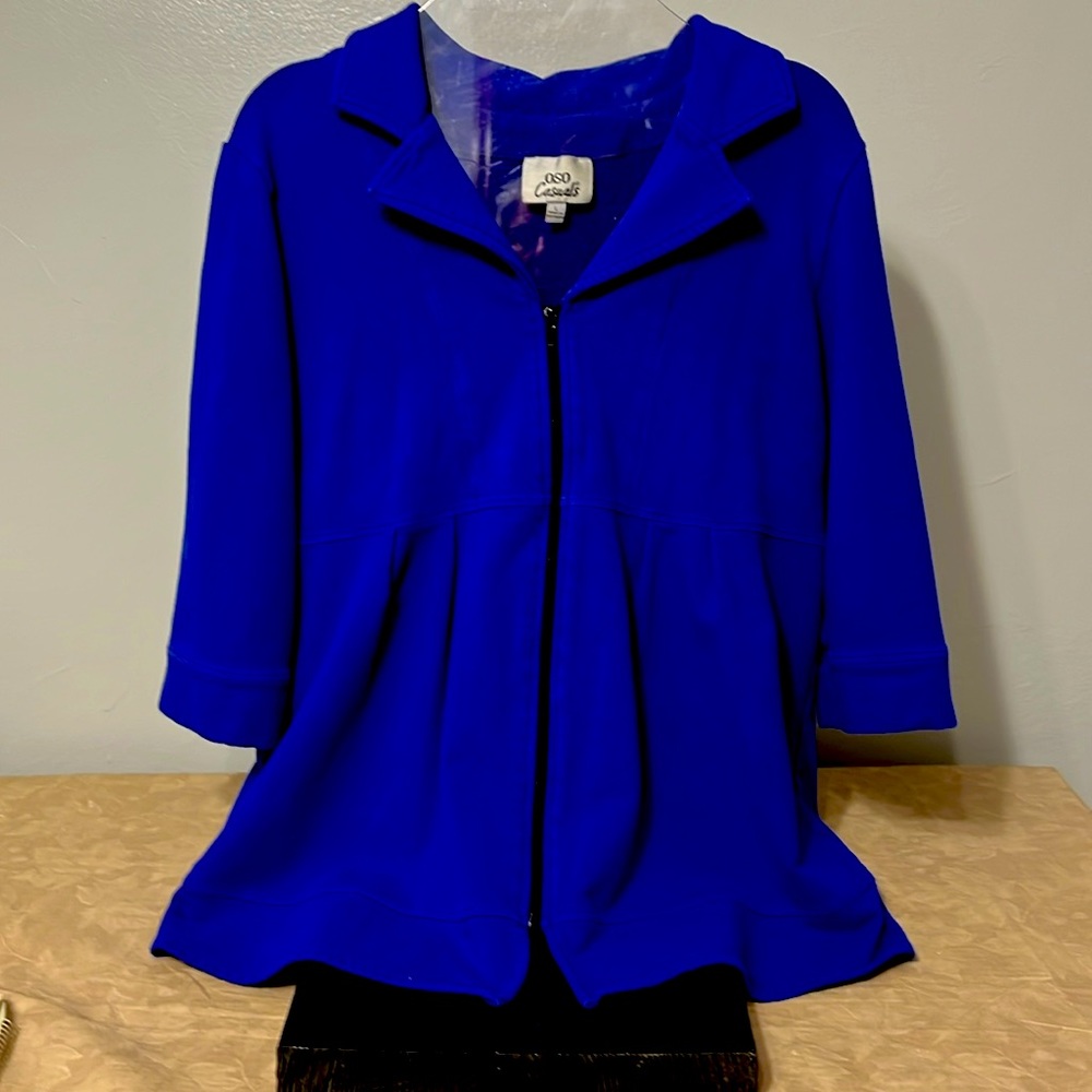 Blue Jacket Size Large